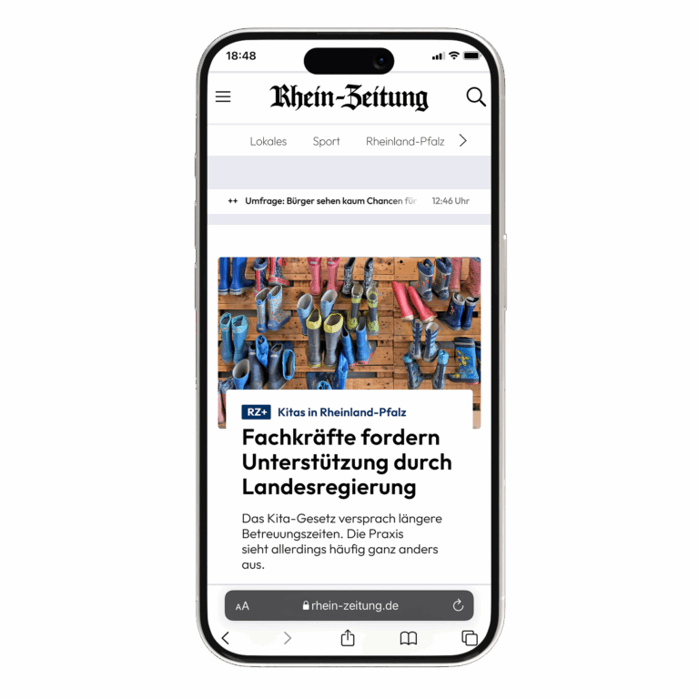 Handy Rhein-Zeitung.de