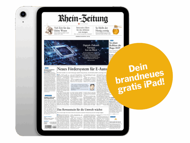 iPad silber und Störer: Ihr brandneues gratis iPad!