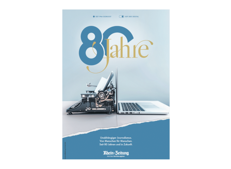 80 Jahre Beilage